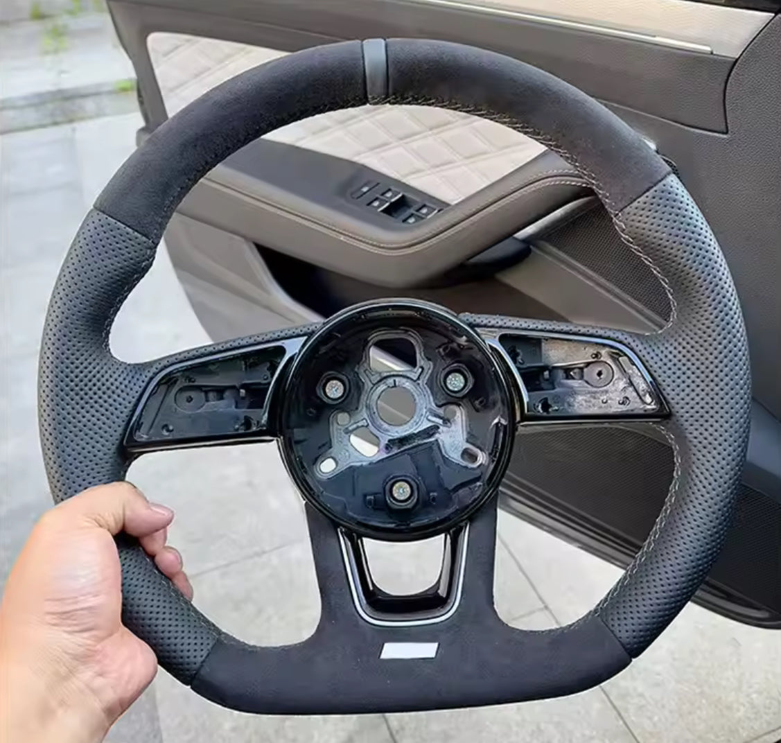 AUDI A3 S3 A4 S4 A5 S5 leather steering wheel